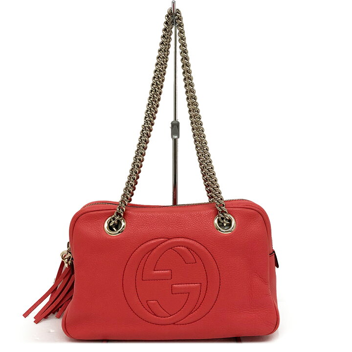 楽天市場】【美品】 GUCCI グッチ ソーホー ショルダーバッグ ダブル 