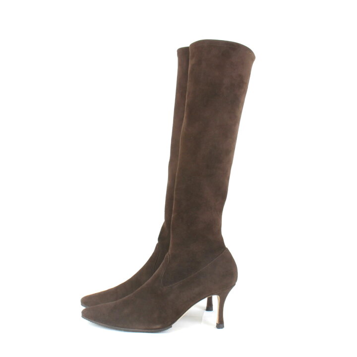 楽天市場】美品『USED』 MANOLO BLAHNIK マノロブラニク ロングブーツ 