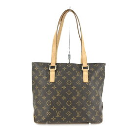 【LOUIS VUITTON】 ルイ・ヴィトン カバ・ピアノ モノグラム ショルダーバッグ トートバッグ ブラウン レディース メンズ ファッション M51148 USED 【中古】