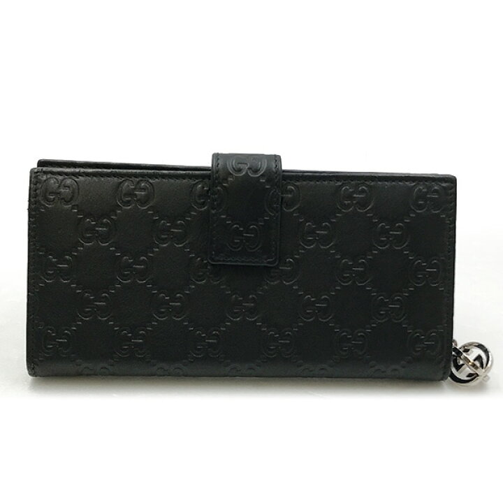 楽天市場】美品 GUCCI グッチ シマ 長財布 財布 ウォレット Gチャーム 