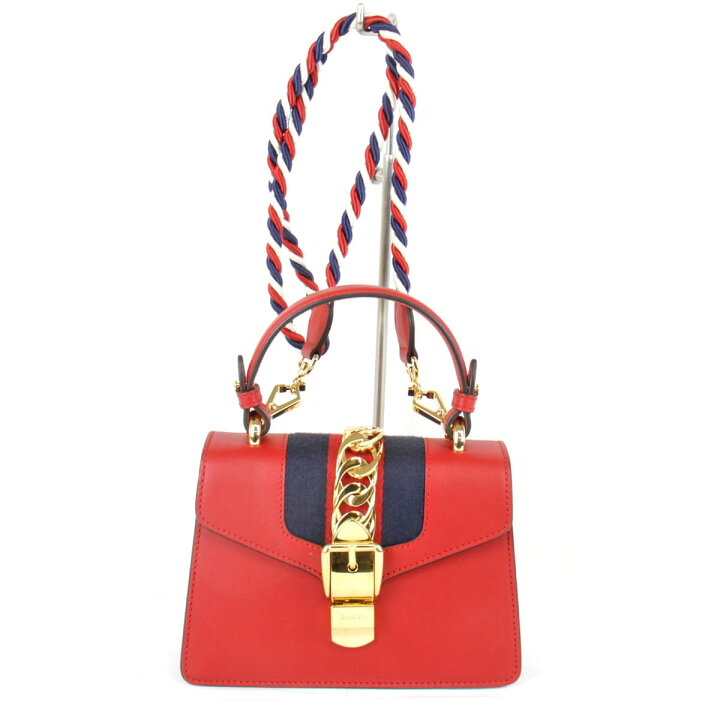 楽天市場】美品『USED』 GUCCI グッチ シルヴィ 2WAY 470270 