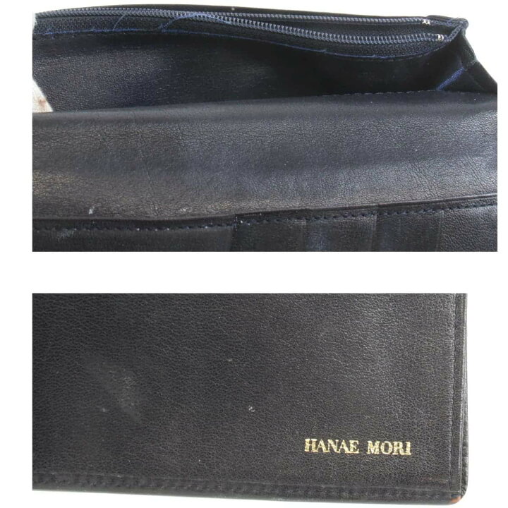 楽天市場】『USED』 HANAE MORI 森英恵 ハナエモリ 長財布 レザー 