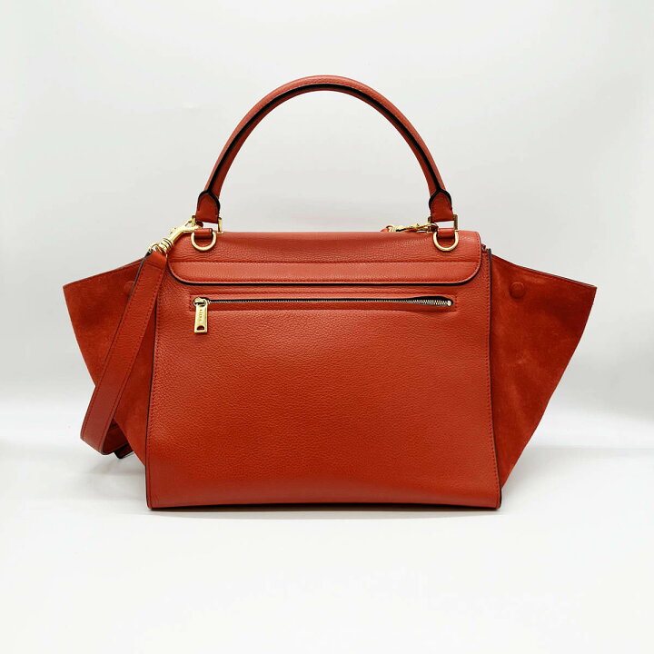 楽天市場】超美品 CELINE セリーヌ トラペーズ ショルダーバッグ 
