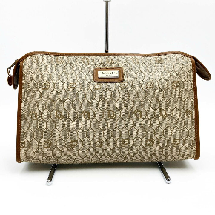 楽天市場】美品 Christian Dior クリスチャンディオール ハニカム柄  
