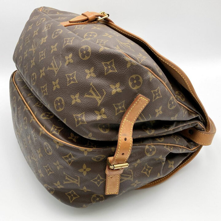 楽天市場】LOUIS VUITTON ルイ・ヴィトン モノグラム ソミュール35 