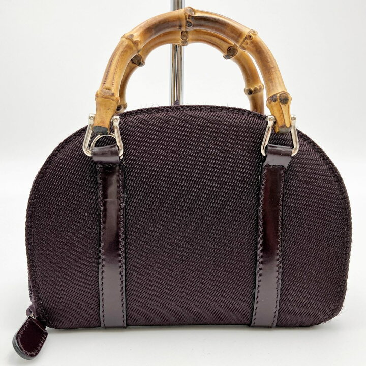 楽天市場】美品 GUCCI グッチ バンブー 財布 ショルダー ポシェット 