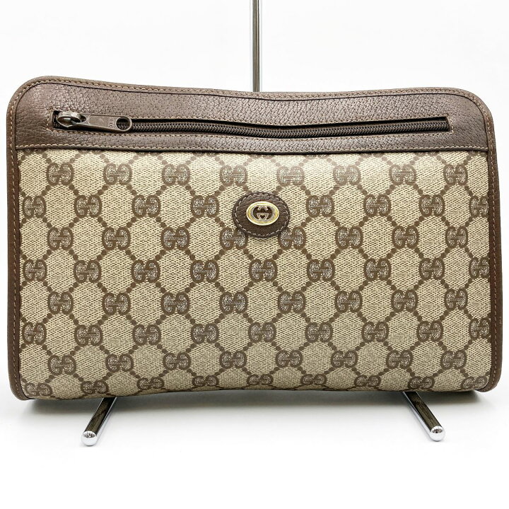 楽天市場】GUCCI グッチ オールドグッチ GG柄 クラッチバッグ セカンド  
