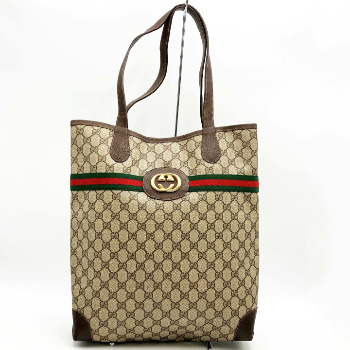 楽天市場】GUCCI グッチ オールドグッチ GGスプリーム トートバッグ 