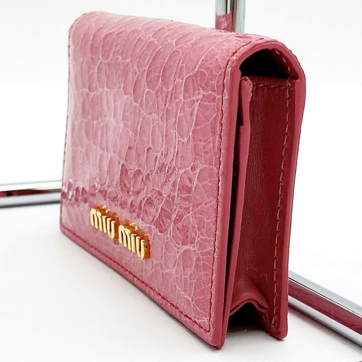 楽天市場】超美品 Miu Miu ミュウ ミュウ コインケース 財布 小銭入れ  