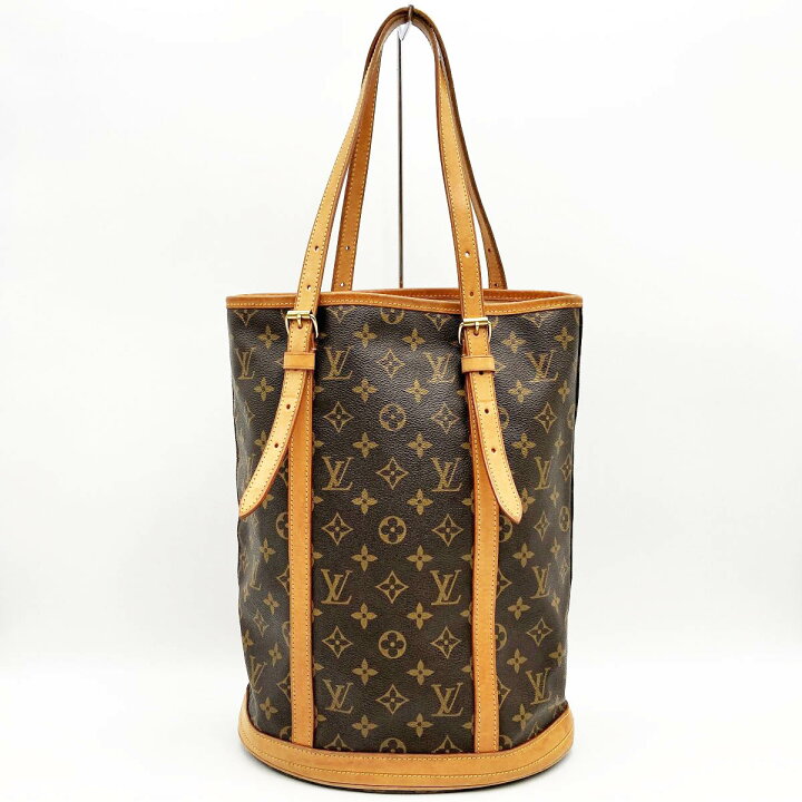 楽天市場】中美品 LOUIS VUITTON ルイ・ヴィトン バケットGM ベタ無し 