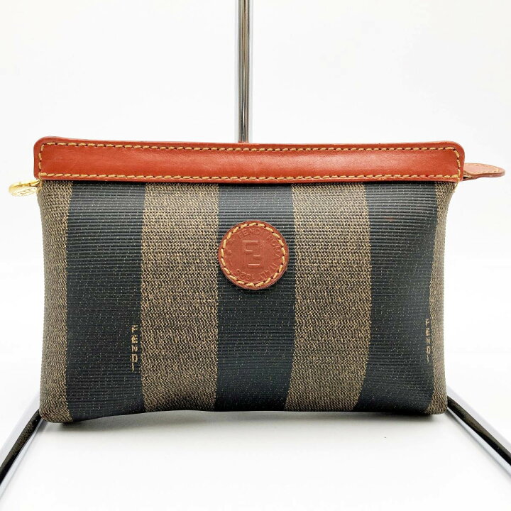 楽天市場】FENDI フェンディ ポーチ ミニボストン付属ポーチ ペカン  