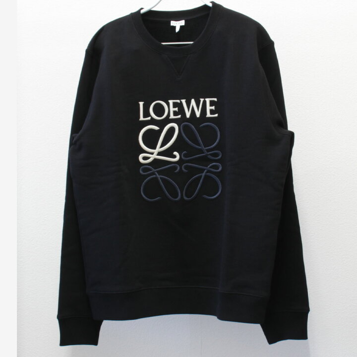 楽天市場】美品『ほぼ未使用』 LOEWE ロエベ ロゴ刺繍スウェット L 