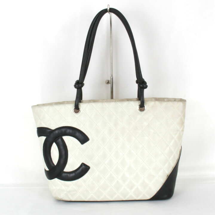 楽天市場】『USED』 CHANEL シャネル カンボンライン トートバッグ  