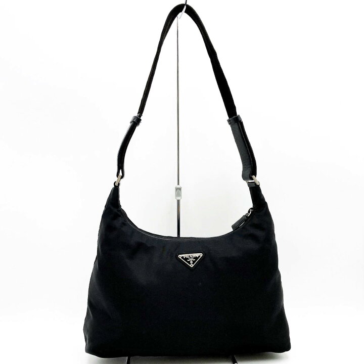 楽天市場】美品 PRADA プラダ ショルダーバッグ ホーボー バッグ 