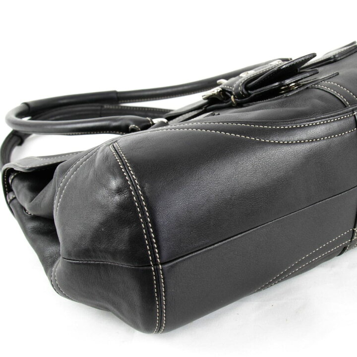 楽天市場】『USED』 COACH コーチ 9251 ハンドバッグ レザー ブラック 