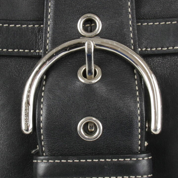 楽天市場】『USED』 COACH コーチ 9251 ハンドバッグ レザー ブラック 