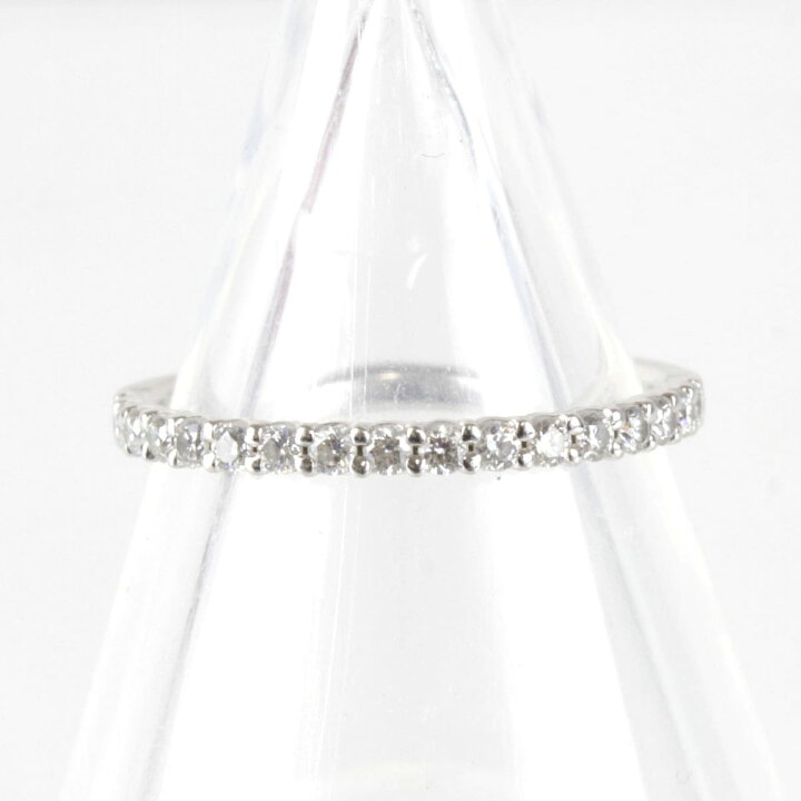 楽天市場】良品『USED』 Pt950 TASAKI ハーフエタニティ リング・指輪  