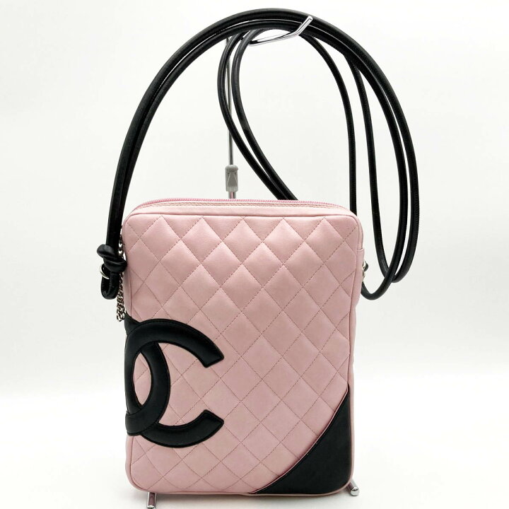 楽天市場】CHANEL シャネル カンボンライン ショルダーバッグ 斜め掛け  
