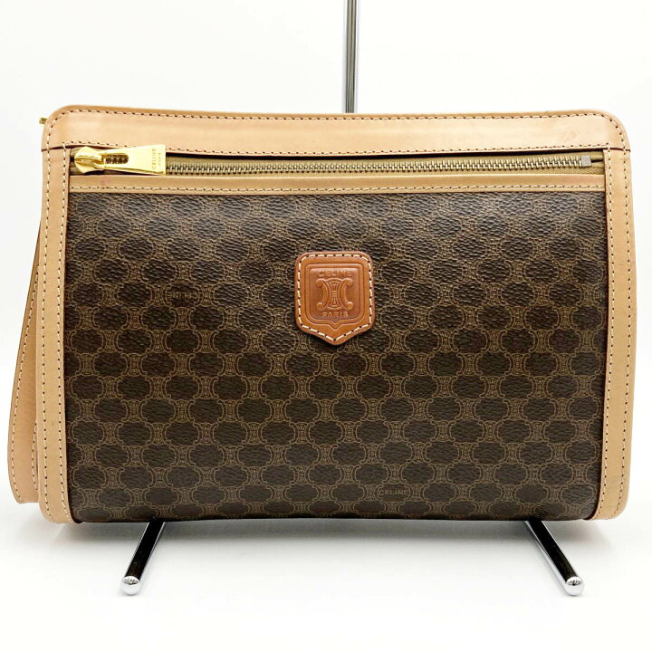 楽天市場】CELINE セリーヌ マカダム クラッチバッグ セカンドバッグ 