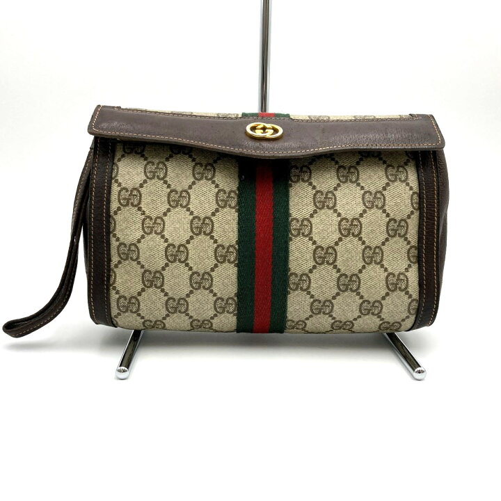 楽天市場】GUCCI グッチ オールドグッチ クラッチバッグ セカンド  