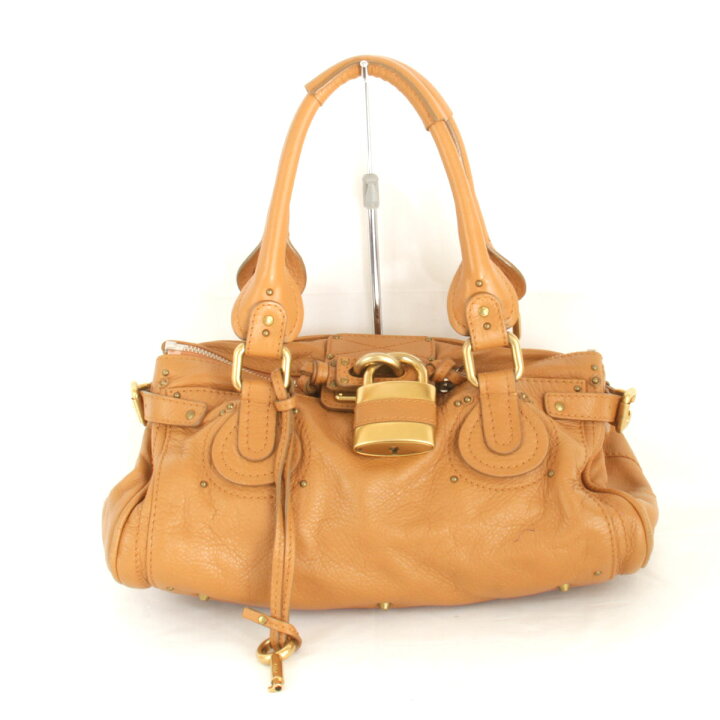 楽天市場】『USED』 Chloe クロエ パディントン ハンドバッグ レザー  
