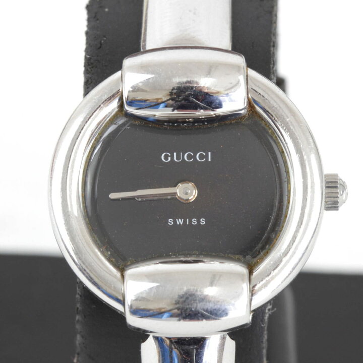 楽天市場】ジャンク『不動品』 GUCCI 1400L バングルウォッチ 腕時計  