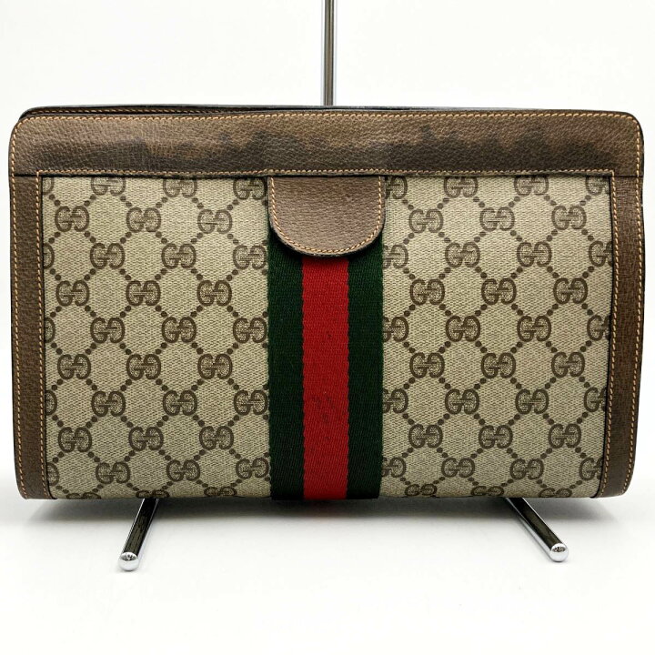 楽天市場】GUCCI グッチ オールドグッチ クラッチバッグ セカンド  