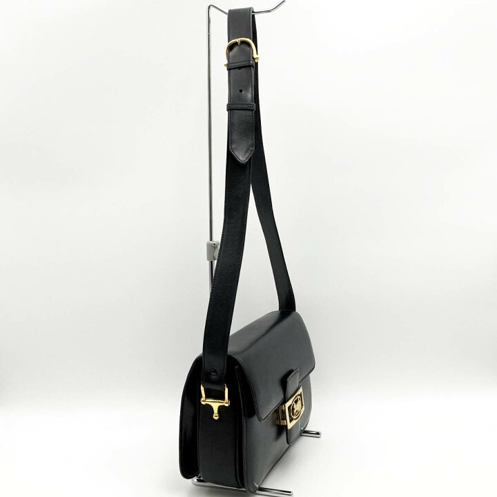 楽天市場】中美品 CELINE セリーヌ ショルダーバッグ サルキー 馬車 