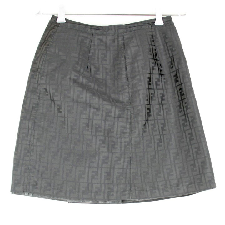 楽天市場】『USED』 FENDI フェンディ リバーシブル ラップスカート  