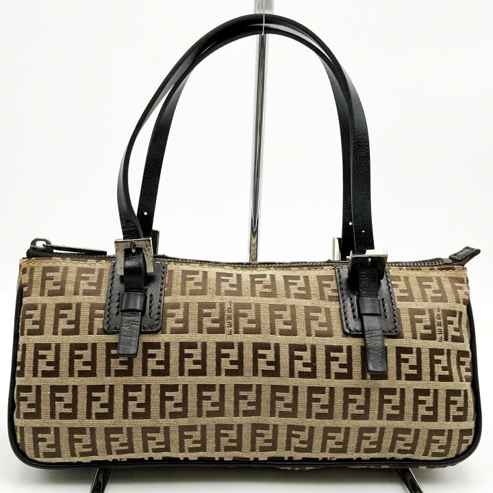 楽天市場】美品 FENDI フェンディ ズッキーノ ハンドバッグ ミニバッグ 