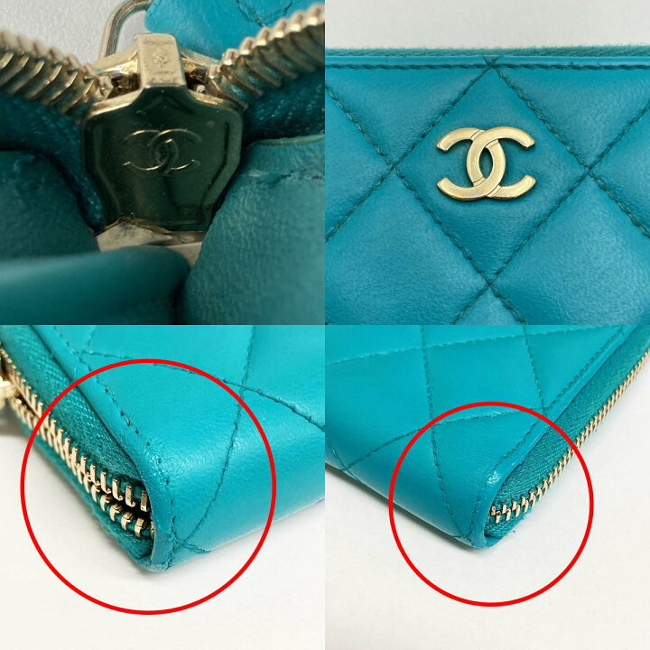 楽天市場】【CHANEL】 シャネル 長財布 マトラッセ ココマーク 