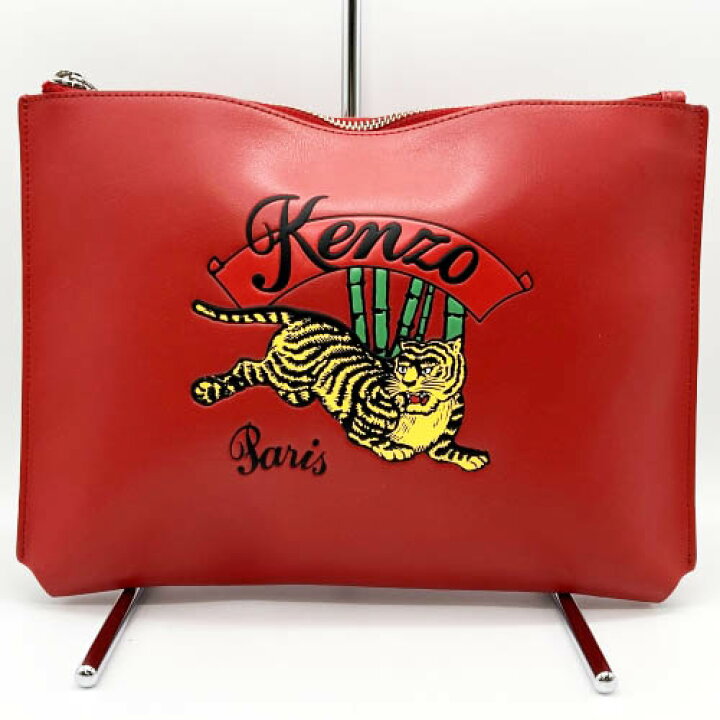 楽天市場】美品 KENZO ケンゾー セカンドバッグ クラッチバッグ ポーチ  