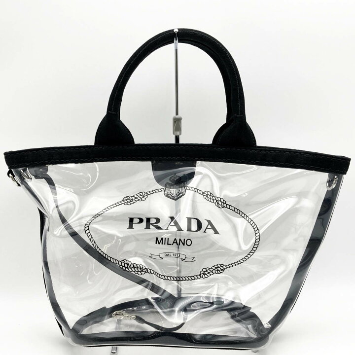楽天市場】美品 PRADA プラダ プレックス ファブリック トートバッグ  
