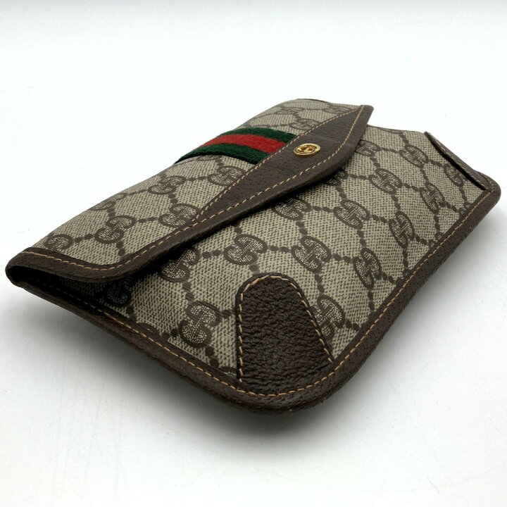 楽天市場】美品 GUCCI グッチ GG柄 オールドグッチ ポーチ クラッチ 
