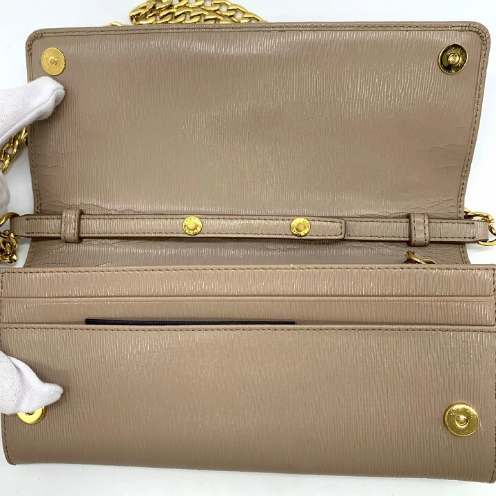 楽天市場】【決算セール！！！】PRADA チェーンウォレット チェーン  