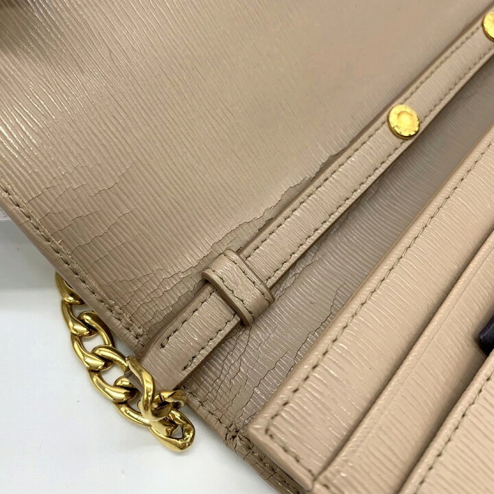 楽天市場】【決算セール！！！】PRADA チェーンウォレット チェーン  