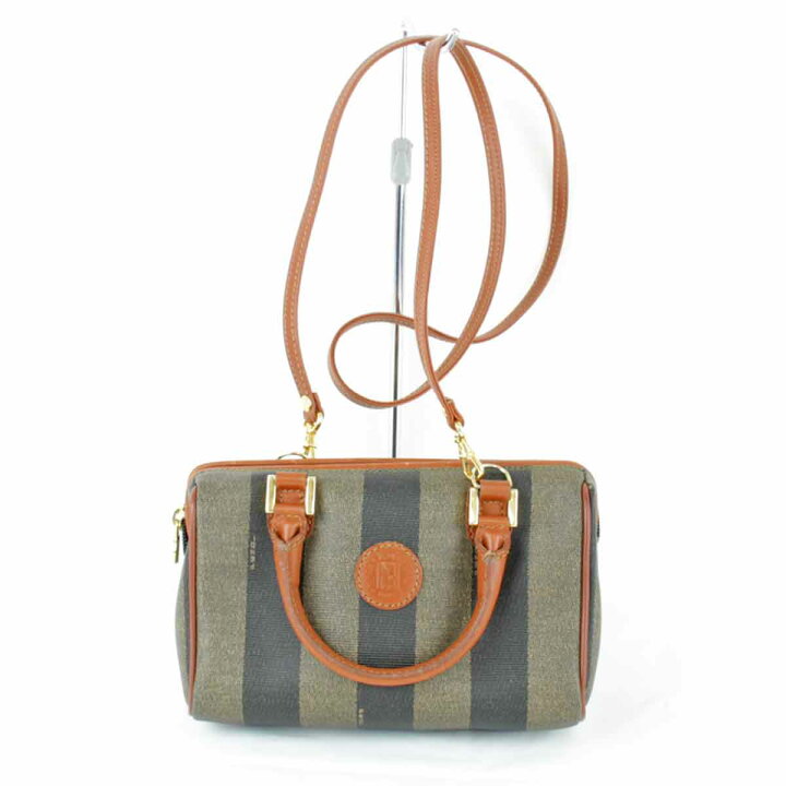 楽天市場】『USED』 FENDI フェンディ ペカン ミニボストンバッグ PVC 