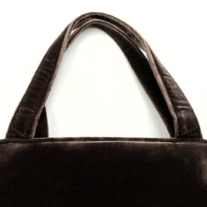 楽天市場】PRADA プラダ ハンドバッグ がま口 ゴールド金具 ブラウン  