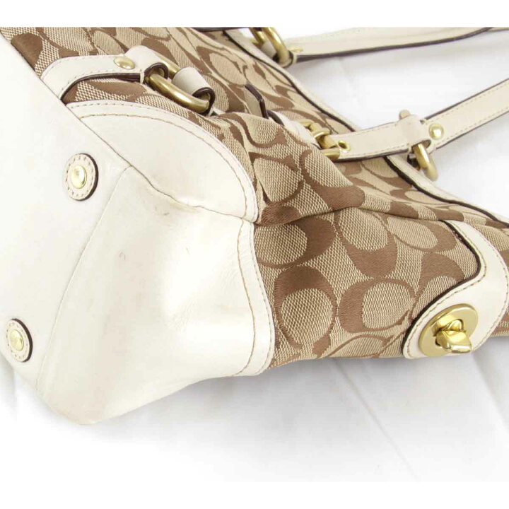 楽天市場】『USED』 COACH コーチ シグネチャー H0651-10384 