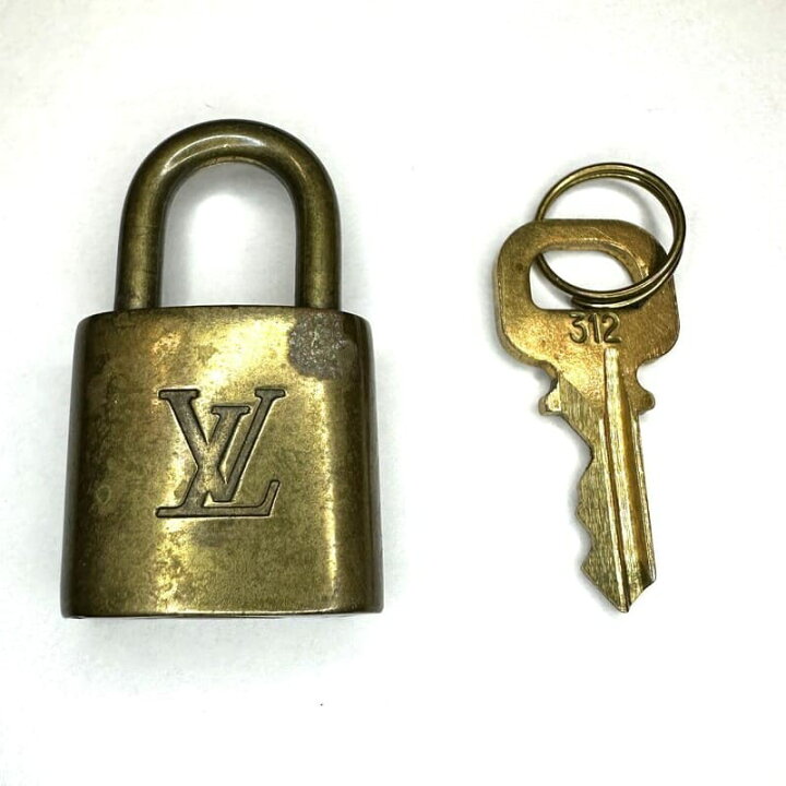 楽天市場】LOUIS VUITTON ルイ・ヴィトン パドロック 312 カデナ 鍵 