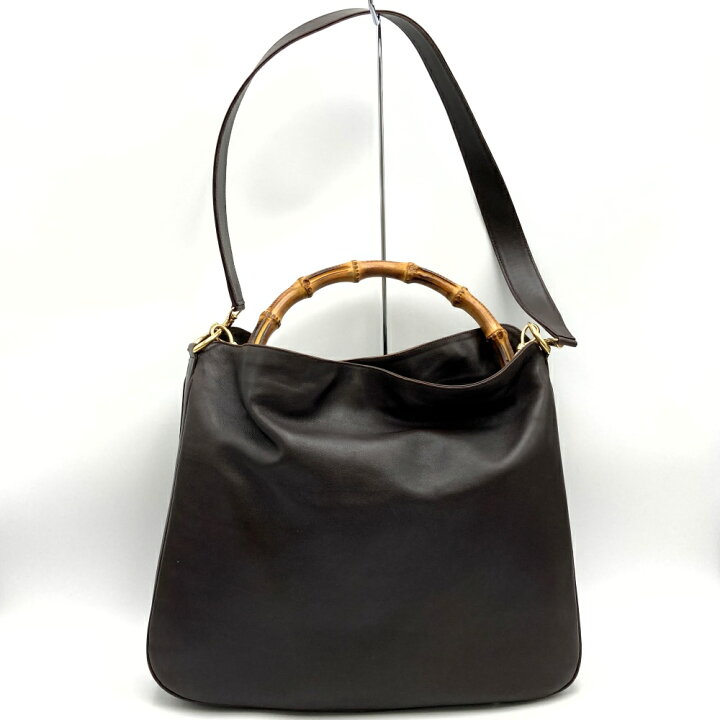 楽天市場】GUCCI グッチ 001 1577 バンブー ショルダーバッグ 2way 