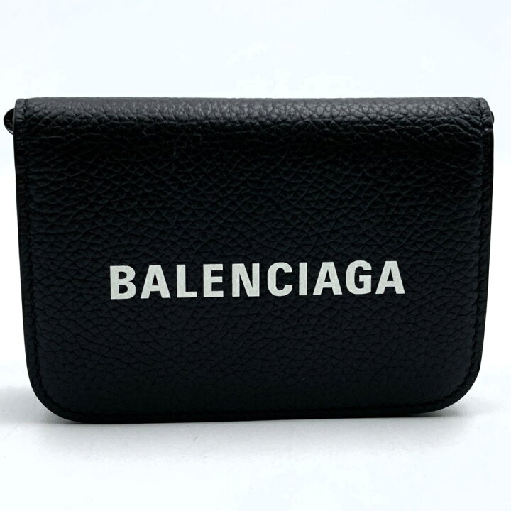 楽天市場】美品 BALENCIAGA バレンシアガ 三つ折り財布 チェーン  