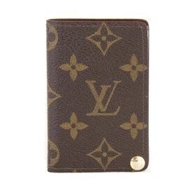 『USED』 LOUIS VUITTON ルイ・ヴィトン ポルトカルトクレディ プレッシオン M60937 カードケース モノグラムキャンバス ブラウン レディース【中古】