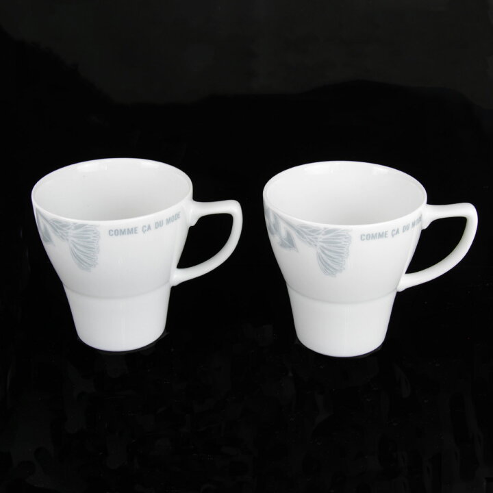 楽天市場】美品『USED』 ペアカップ マグカップ ホワイト【中古 