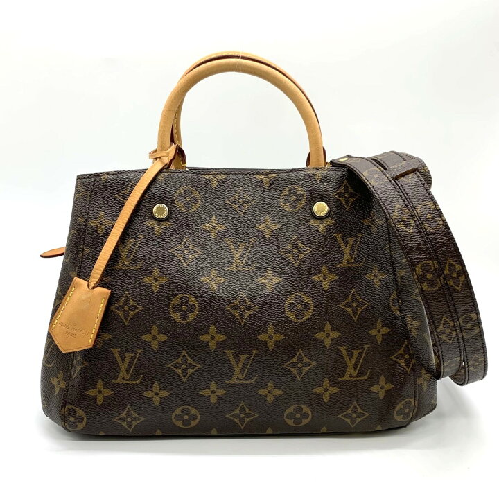 楽天市場】LOUIS VUITTON モンテーニュBB ハンドバッグ ショルダー 