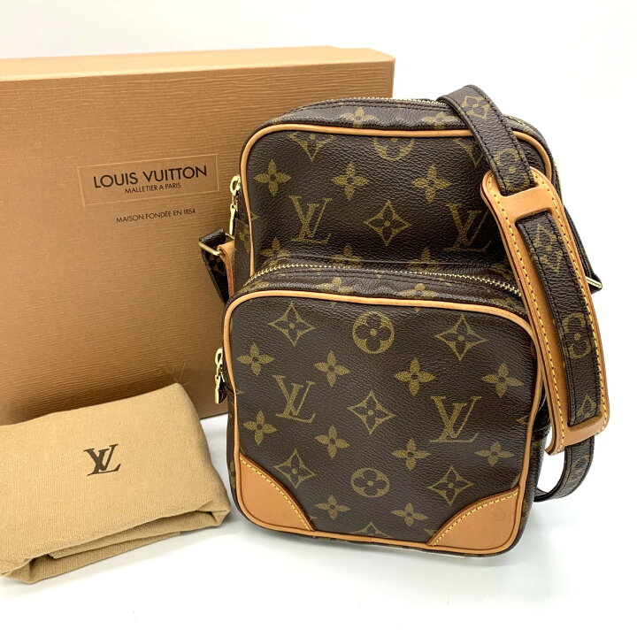楽天市場】＼箱・袋付き／LOUIS VUITTON アマゾン 斜め掛けショルダー 