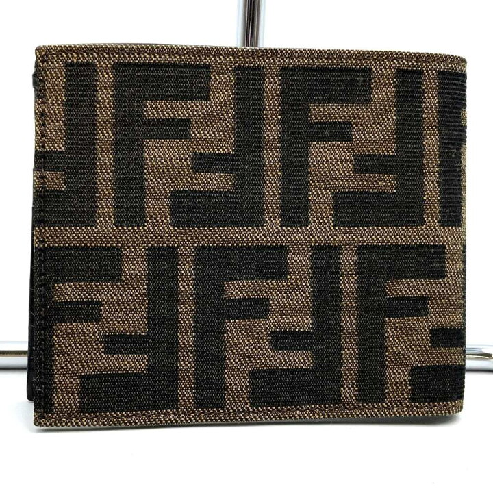 楽天市場】【セール】FENDI フェンディ 二つ折り財布 札入れ カード 