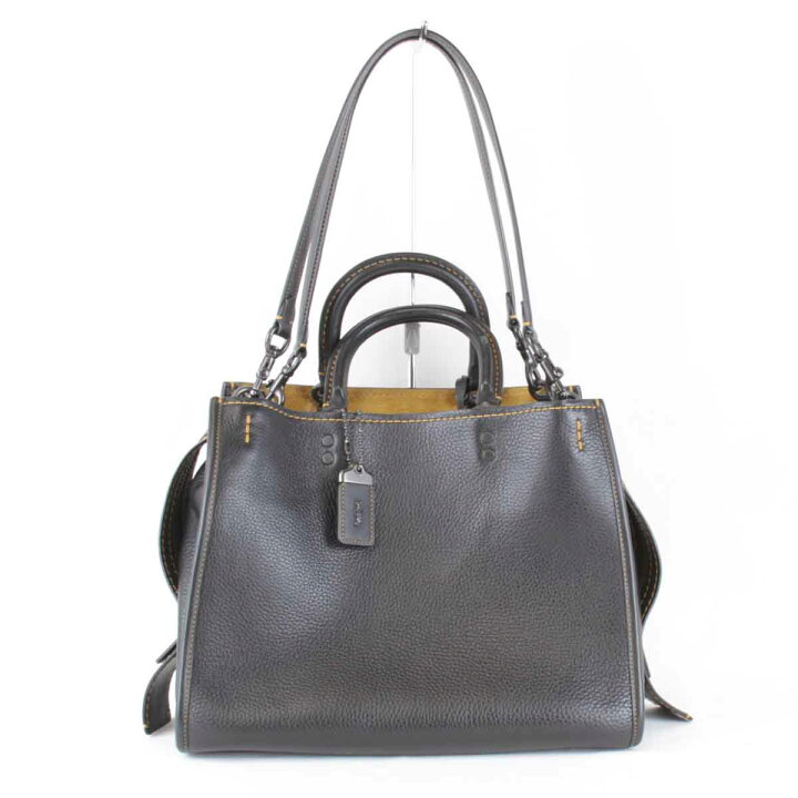 楽天市場】良品『USED』 COACH コーチ ローグバッグ グラブタン 38124 
