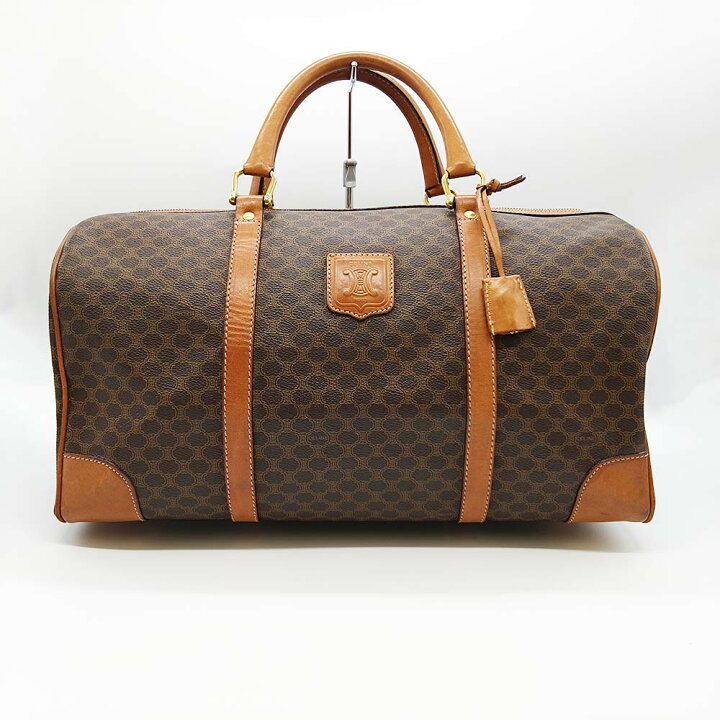 楽天市場】CELINE(セリーヌ)M11 ボストンバッグ 鍵付き ブラウン PVC 