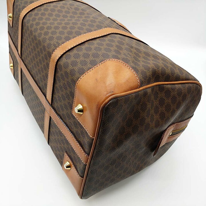 楽天市場】CELINE(セリーヌ)M11 ボストンバッグ 鍵付き ブラウン PVC 